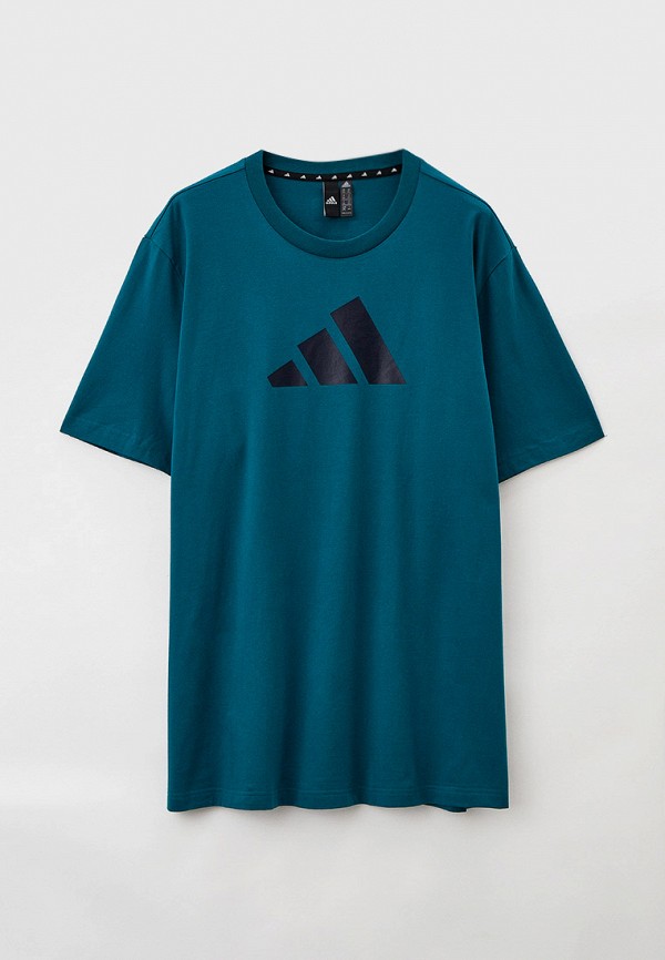 

Футболка adidas, Зеленый, M FI 3BAR TEE