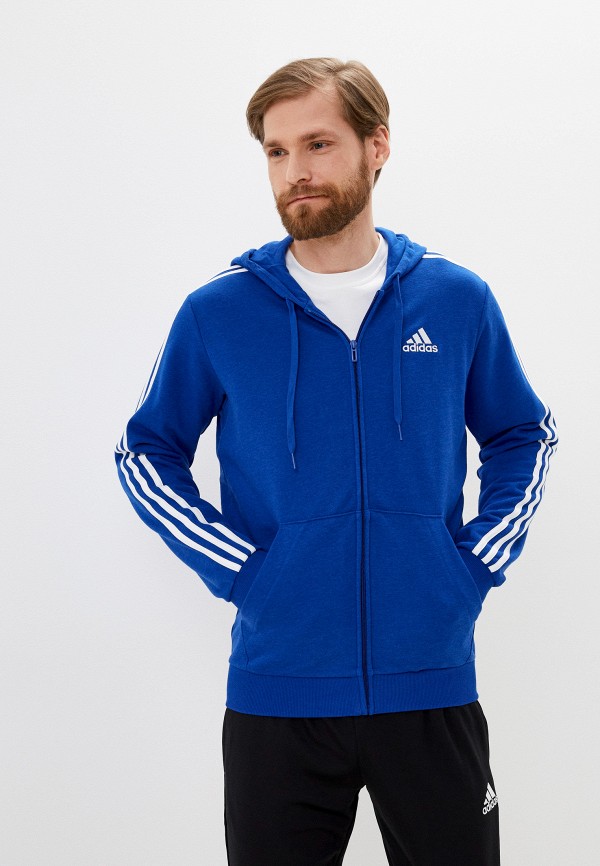 Толстовка adidas синий, размер 60, фото 1