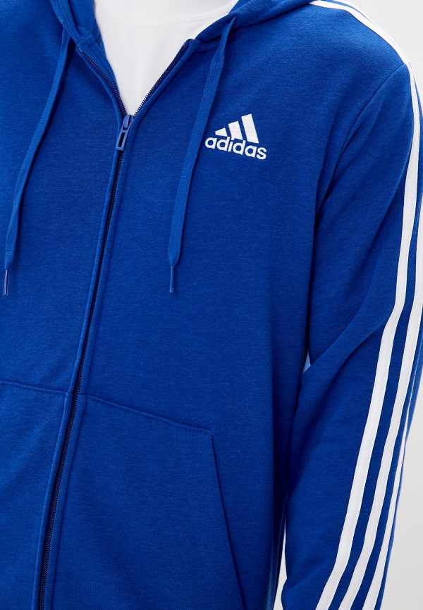Толстовка adidas синий, размер 60, фото 4