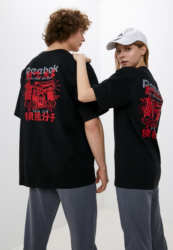 

Футболка Reebok Classic, Черный, CL NEW YEAR GRAPHICS T 1