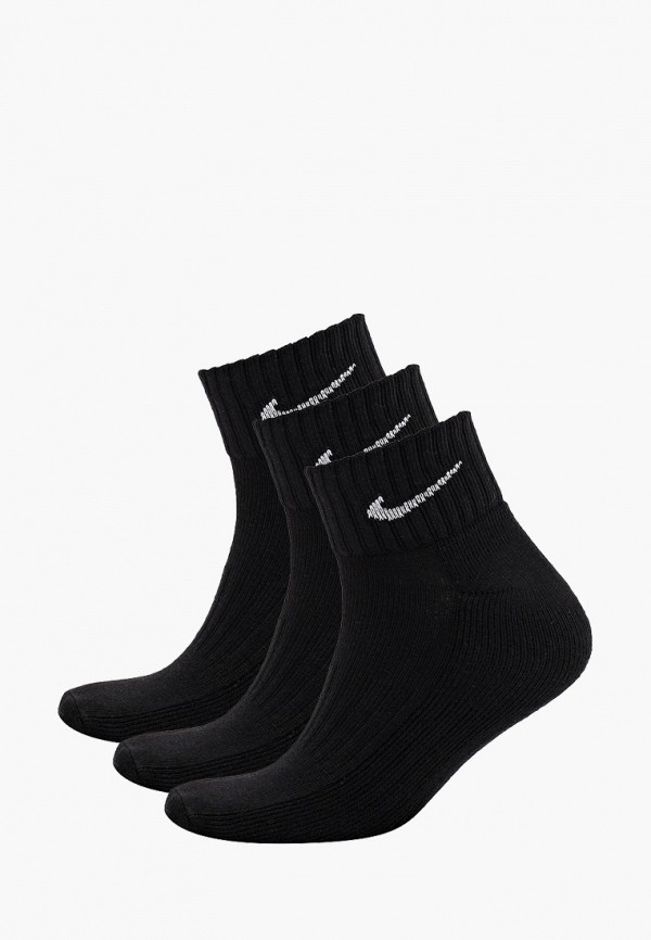 

Носки 3 пары Nike, Черный, Unisex Cushion Ankle Training Sock (3 Pair)