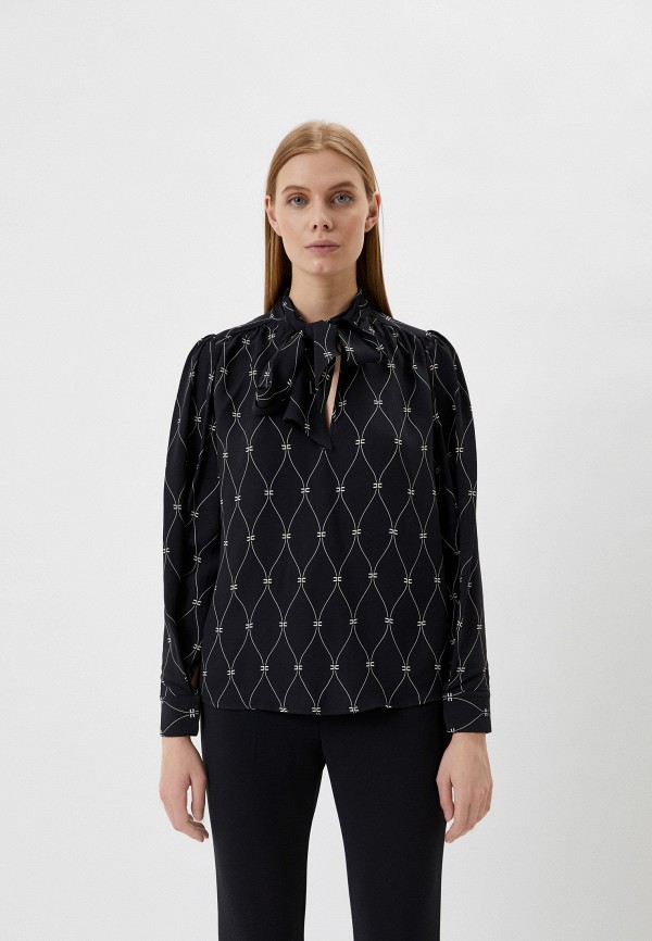 

Блуза Elisabetta Franchi, Черный, CA00421E2