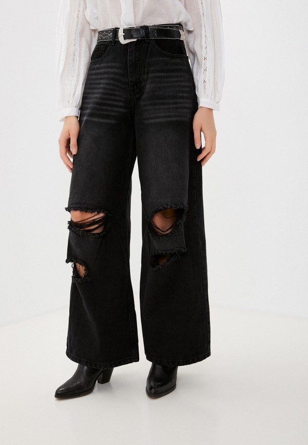 

Джинсы Missguided, Черный, BAGGY FIT