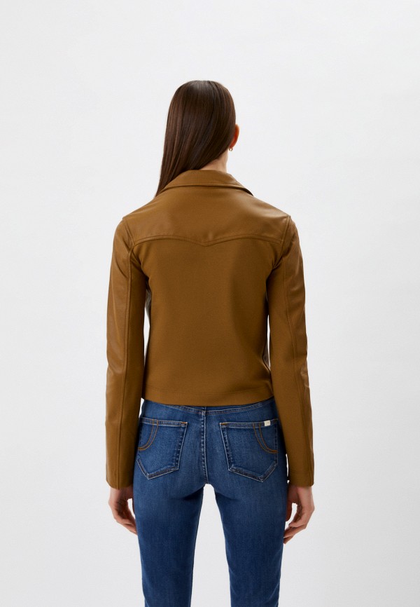 Куртка кожаная Pinko коричневый 1G17MEY75K RTLABD305901