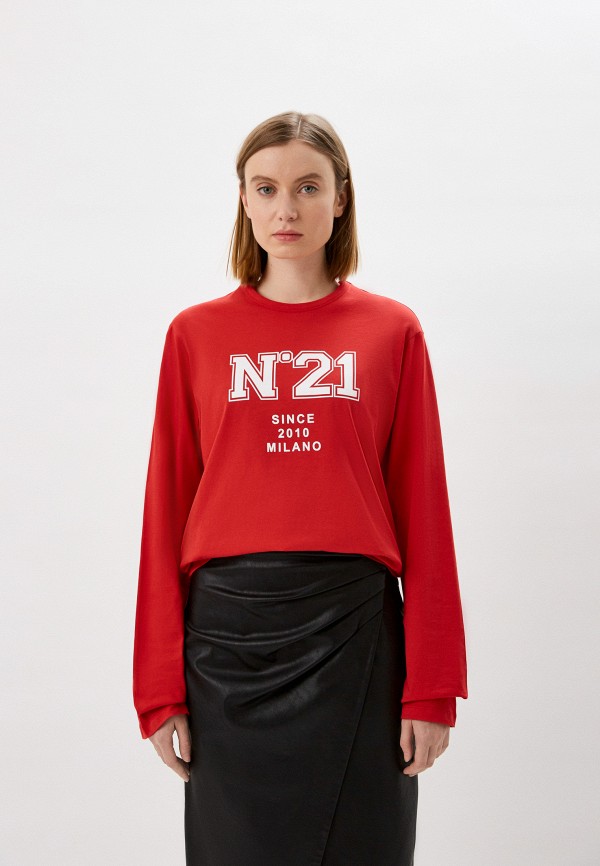 

Лонгслив N21, Красный