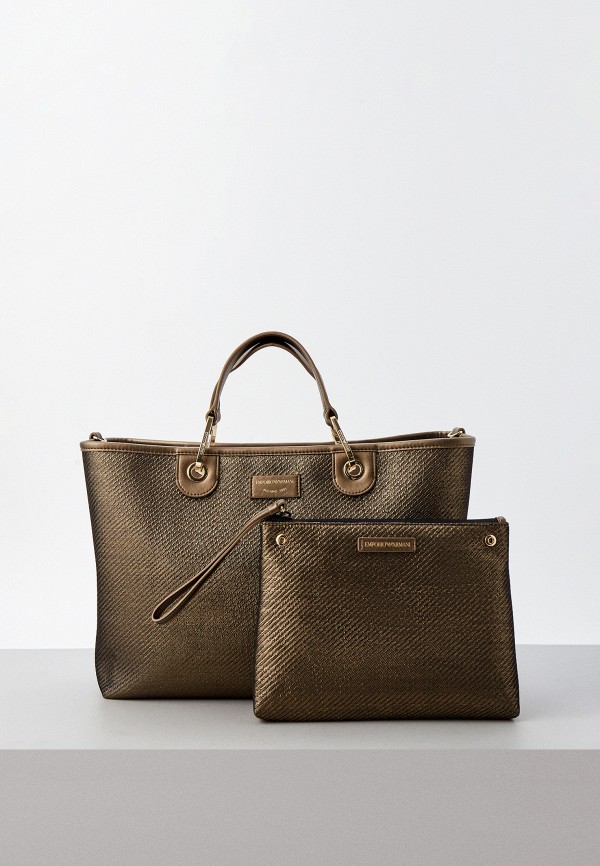 

Сумка и косметичка Emporio Armani, Золотой