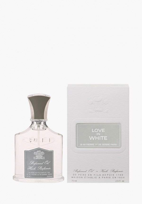 

Масло для тела Creed, Прозрачный, LOVE IN WHITE Perfumed Oil 75 мл