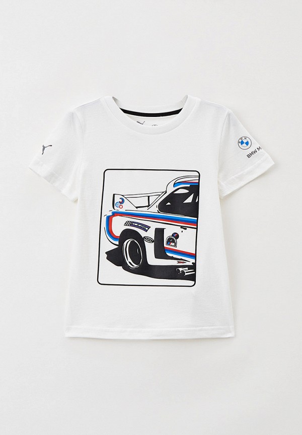 

Футболка PUMA, Белый, BMW MMS Kids Statement Graphic Tee