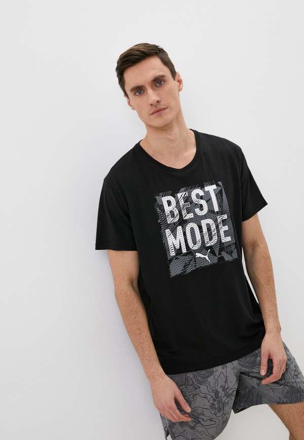 

Футболка PUMA, Черный, Performance Slogan SS Tee