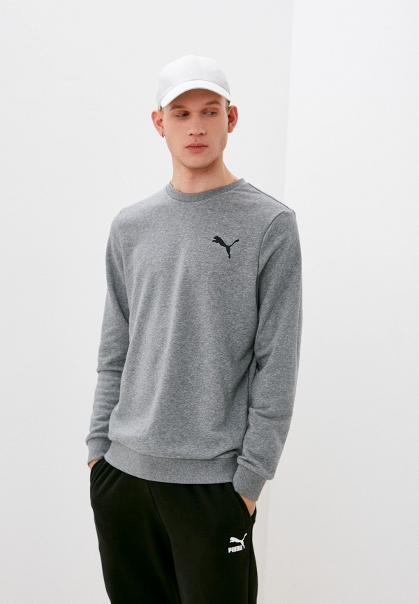 

Свитшот PUMA, Серый, ESS Small Logo Crew TR