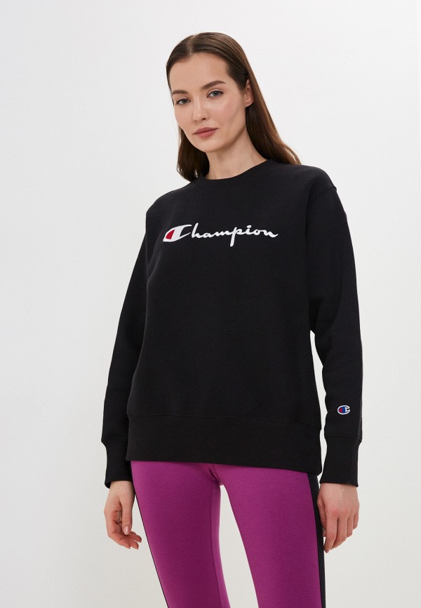 

Свитшот Champion, Черный, Champion Reverse Weave, Crewneck Sweatshirt