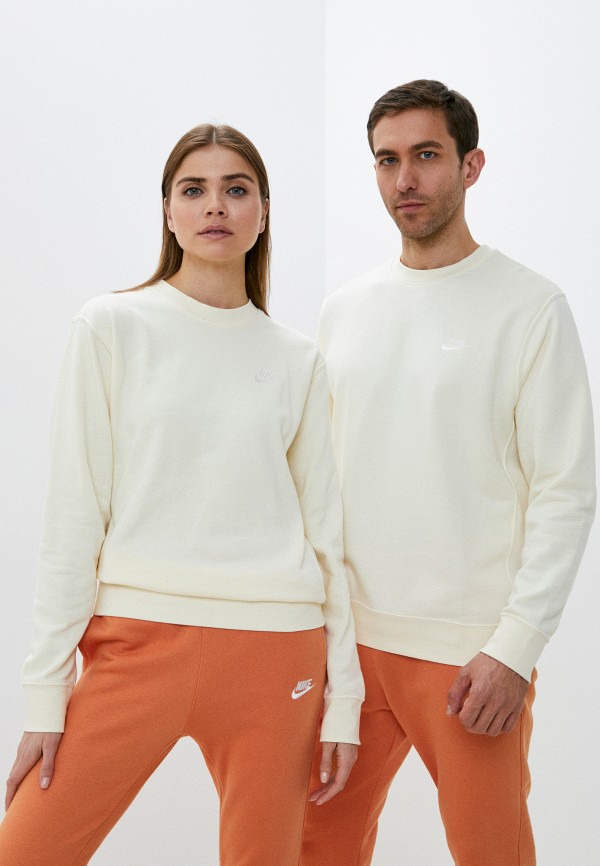 

Свитшот Nike, Бежевый, M NSW CLUB CRW FT