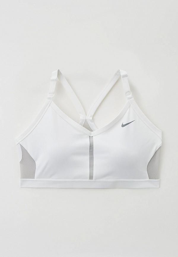 

Топ спортивный Nike, Белый, W NK DF INDY V-NECK PLUS BRA
