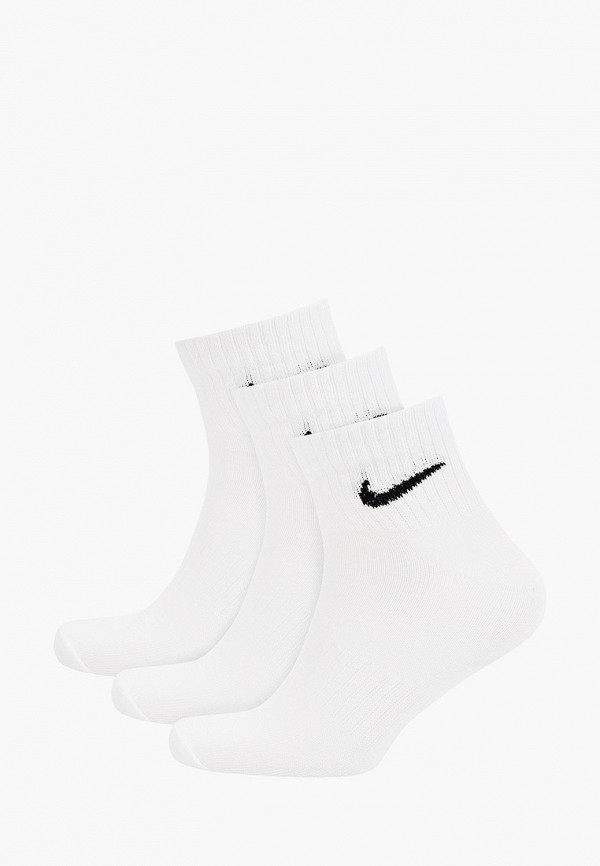 

Носки 3 пары Nike, Белый, U NK EVERYDAY LTWT ANKLE 3PR