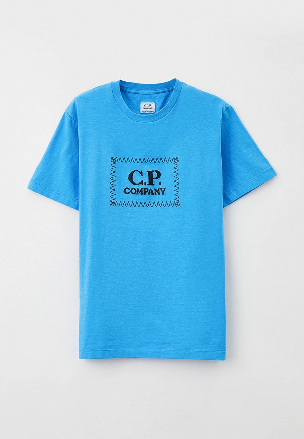 

Футболка C.P. Company, Голубой, C.P. Company RTLABD477601