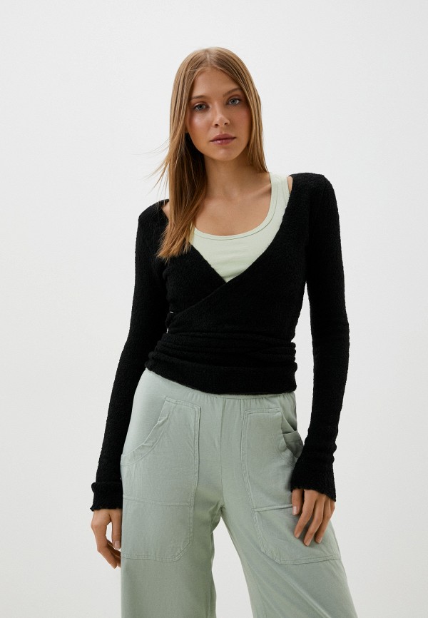 

Кардиган Deha, Черный, BOUCLE' WRAP SWEATER