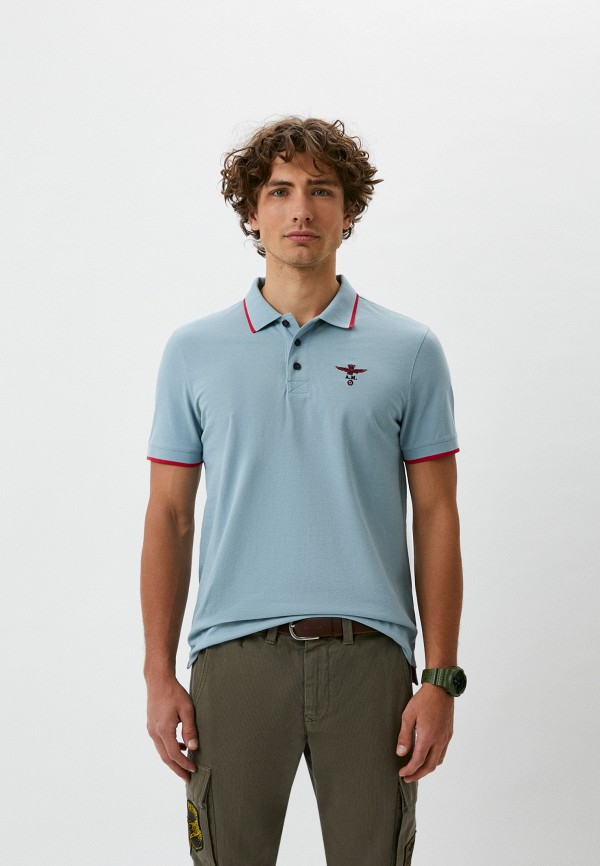 

Поло Aeronautica Militare, Голубой, Aeronautica Militare RTLABD508601