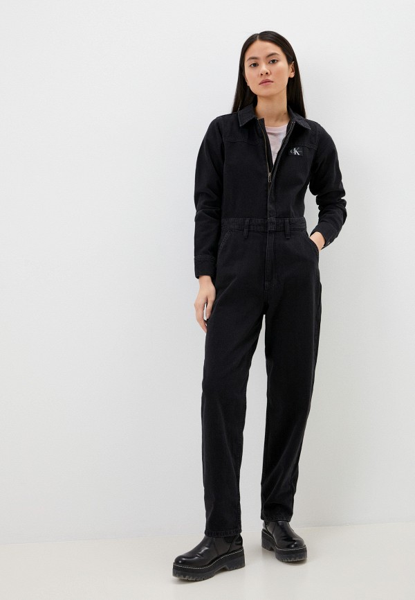 

Комбинезон джинсовый Calvin Klein Jeans, Черный