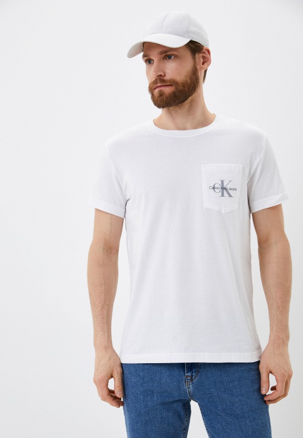 

Футболка Calvin Klein Jeans, Белый, Calvin Klein Jeans RTLABD524001