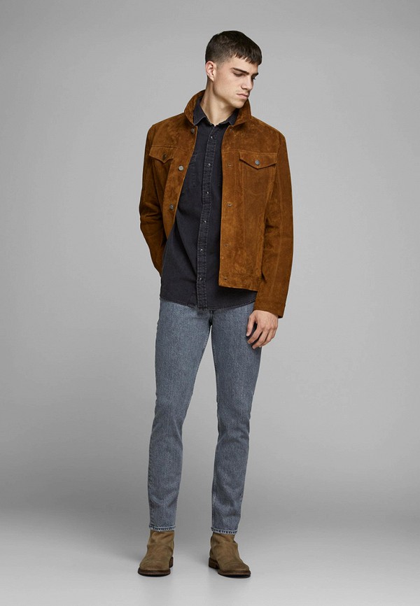 

Рубашка джинсовая Jack & Jones, Черный, Jack & Jones RTLABD581001