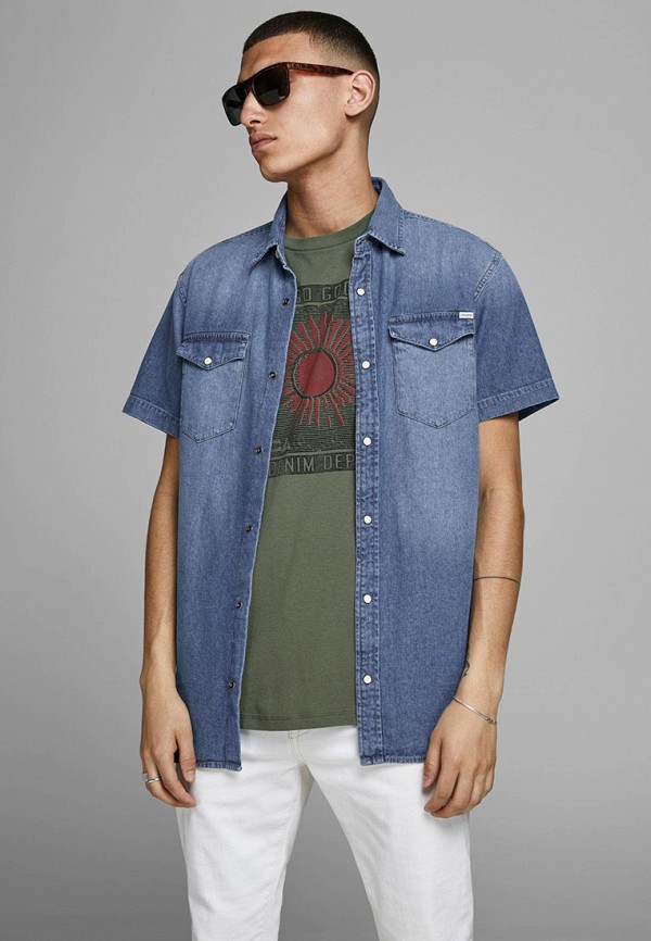 фото Рубашка джинсовая jack & jones