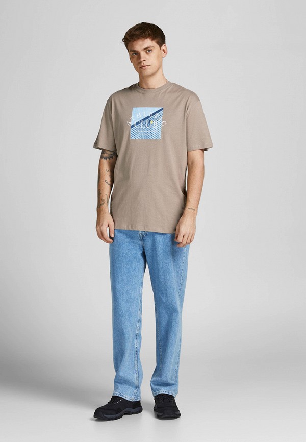 

Футболка Jack & Jones, Бежевый, Jack & Jones RTLABD585301
