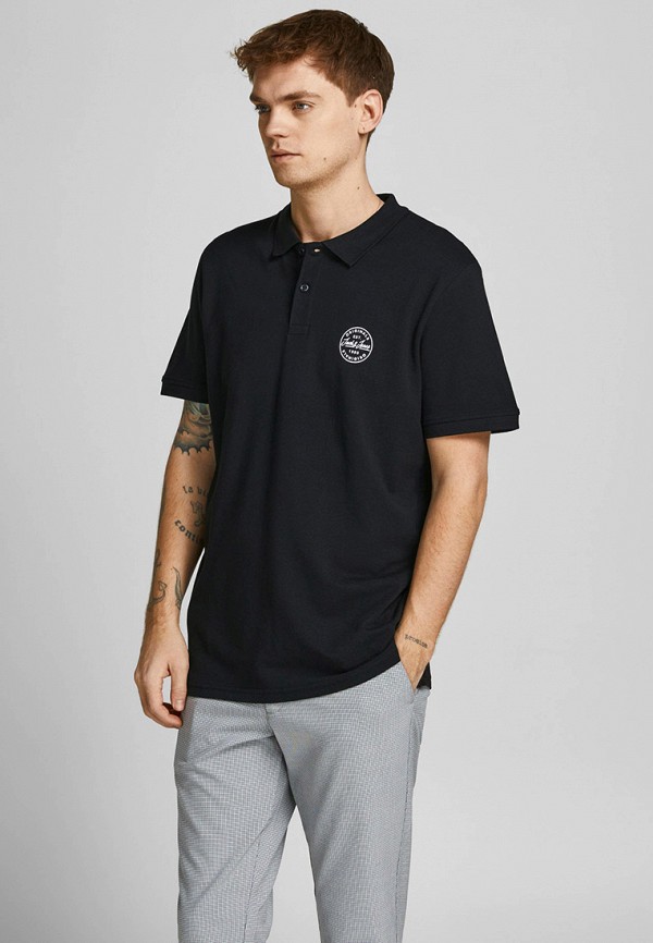 

Поло Jack & Jones, Черный, Jack & Jones RTLABD587801