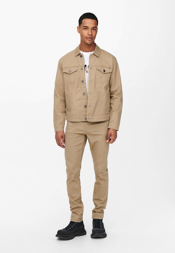 

Куртка Only & Sons, Бежевый, Only & Sons RTLABD601501