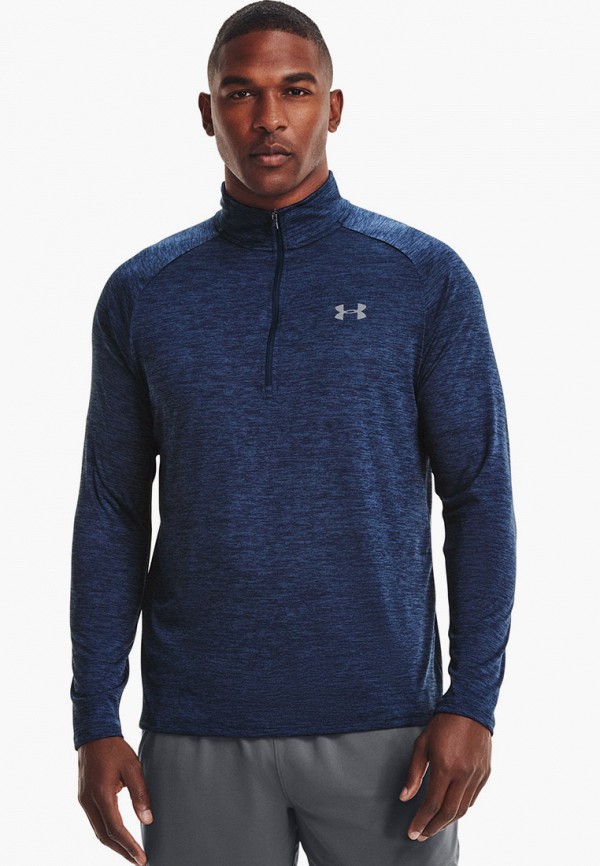 

Лонгслив спортивный Under Armour, Синий, UA Tech 2.0 1/2 Zip