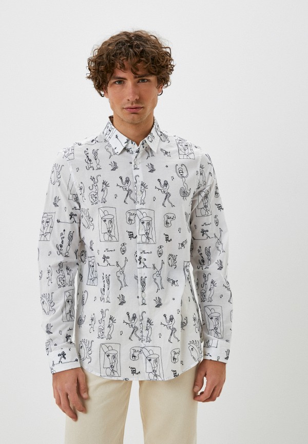 

Рубашка Desigual, Белый, Desigual RTLABD615801