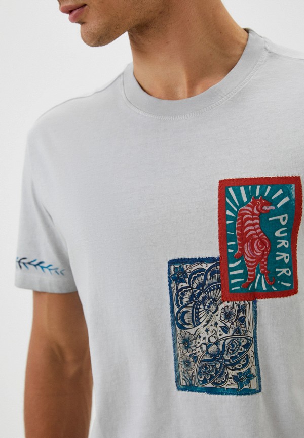 

Футболка Desigual, Серый, Desigual RTLABD617201