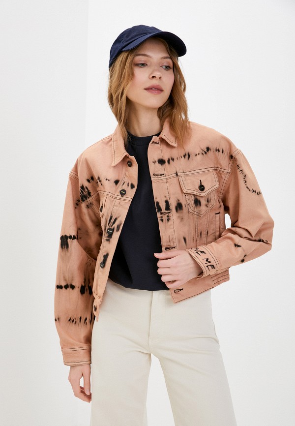 

Куртка джинсовая Desigual, Розовый, Desigual RTLABD621801