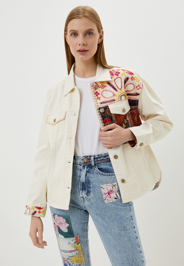 

Куртка джинсовая Desigual, Бежевый