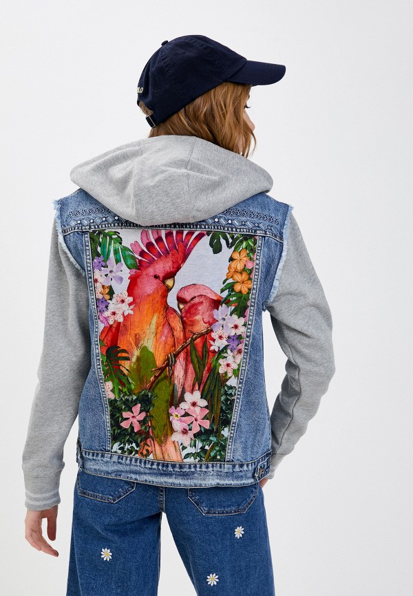 

Куртка джинсовая Desigual, Синий, Desigual RTLABD622201