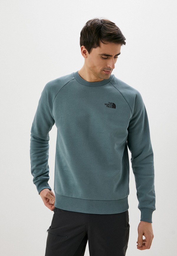 

Свитшот The North Face, Бирюзовый, M RAGLAN REDBOX CREW - NEW - EU