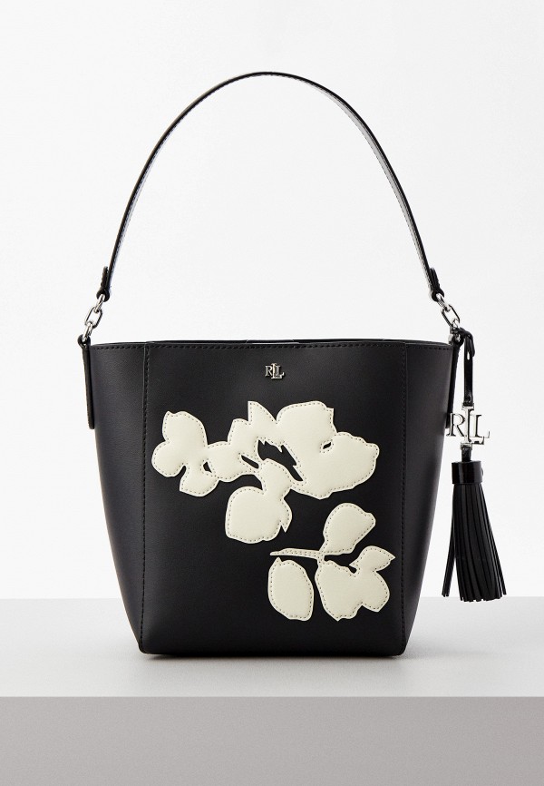

Сумка и брелок Lauren Ralph Lauren, Черный, Lauren Ralph Lauren RTLABD646201