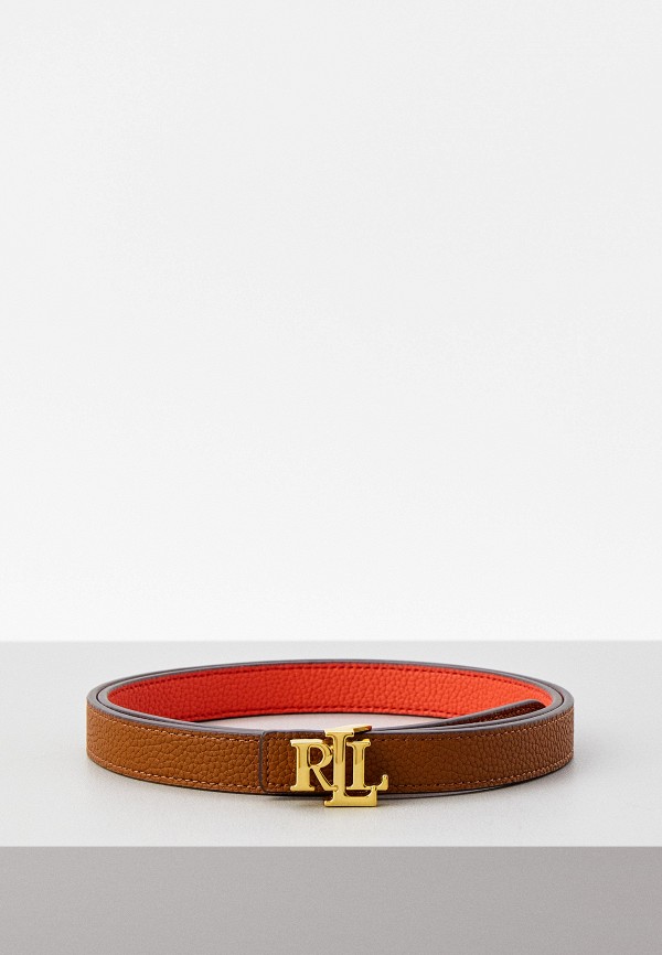 

Ремень Lauren Ralph Lauren, Коралловый;коричневый, Lauren Ralph Lauren RTLABD646501