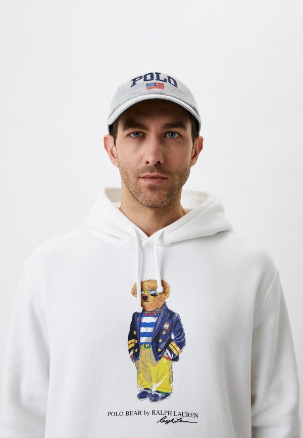 Бейсболка Polo Ralph Lauren серый 710862053001 RTLABD649801
