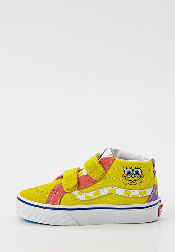 

Кеды Vans, Желтый, Sponge Bob, SK8-MID REISSUE