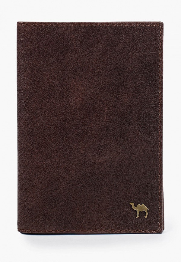 Обложка для паспорта Dimanche коричневого цвета