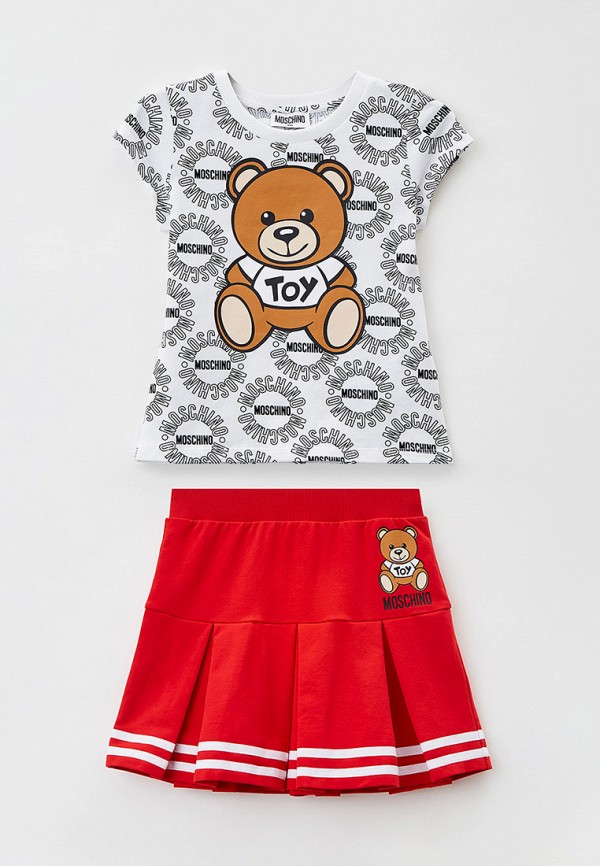 

Футболка и юбка Moschino Kid, Разноцветный