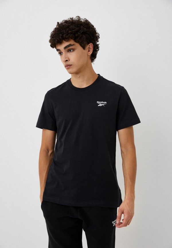 

Футболка Reebok, Черный, RI LEFT CHEST LOGO TEE