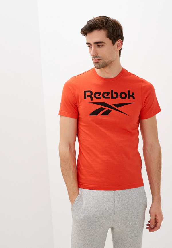 

Футболка Reebok, Коралловый, RI BIG LOGO TEE