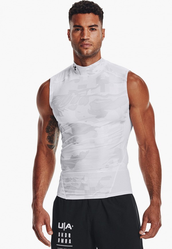 

Майка спортивная Under Armour, Белый, UA HG IsoChll Cmp Mck Prt SL