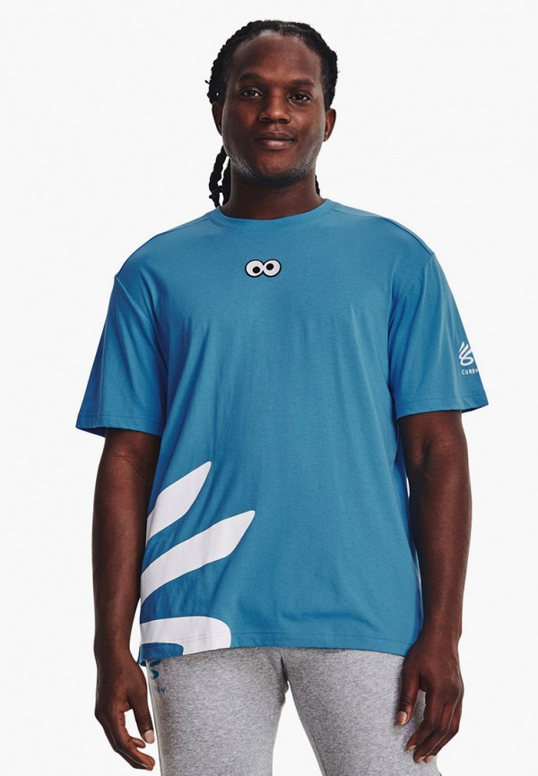 

Футболка спортивная Under Armour, Голубой, CURRY HINT OF COOKIE TEE