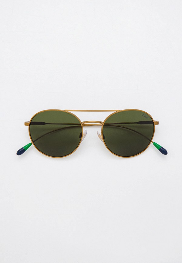 Очки солнцезащитные Polo Ralph Lauren золотого цвета