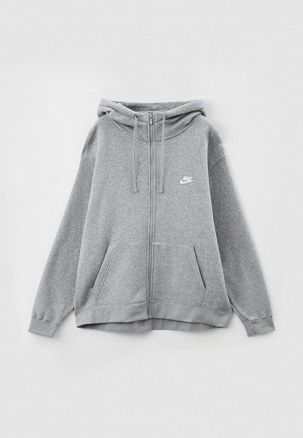 

Толстовка Nike, Серый, M NSW CLUB HOODIE FZ BB