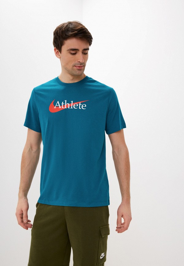 

Футболка Nike, Бирюзовый, M NK DB TEE SW ATHLETE