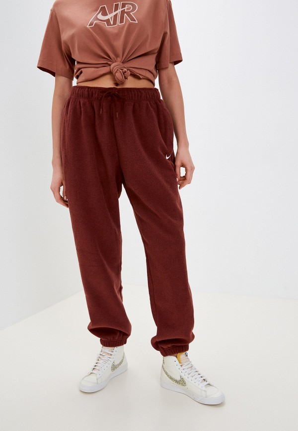 

Брюки спортивные Nike, Коричневый, W NSW ESSNTL PLSH HR JGGR