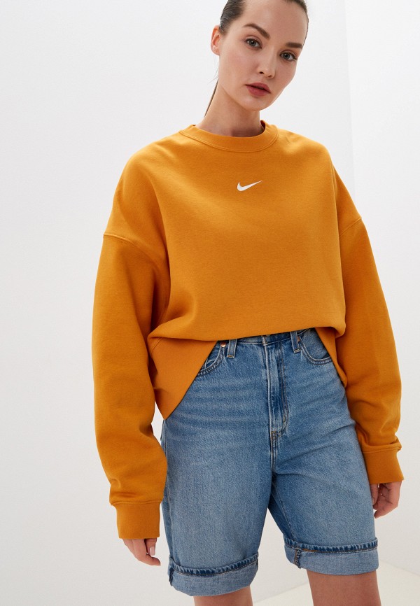 

Свитшот Nike, Оранжевый, W NSW ESSNTL CLCTN FLC OS CRW